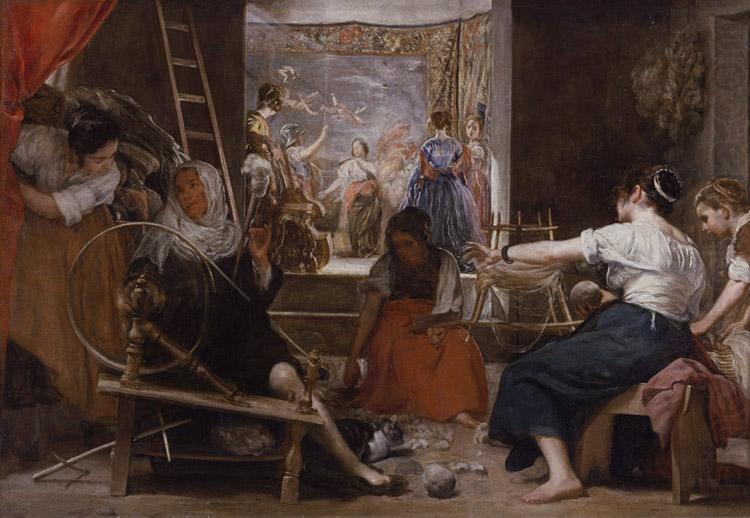 The Fable of Arachne (Las Hilanderas) (df01), Diego Velazquez